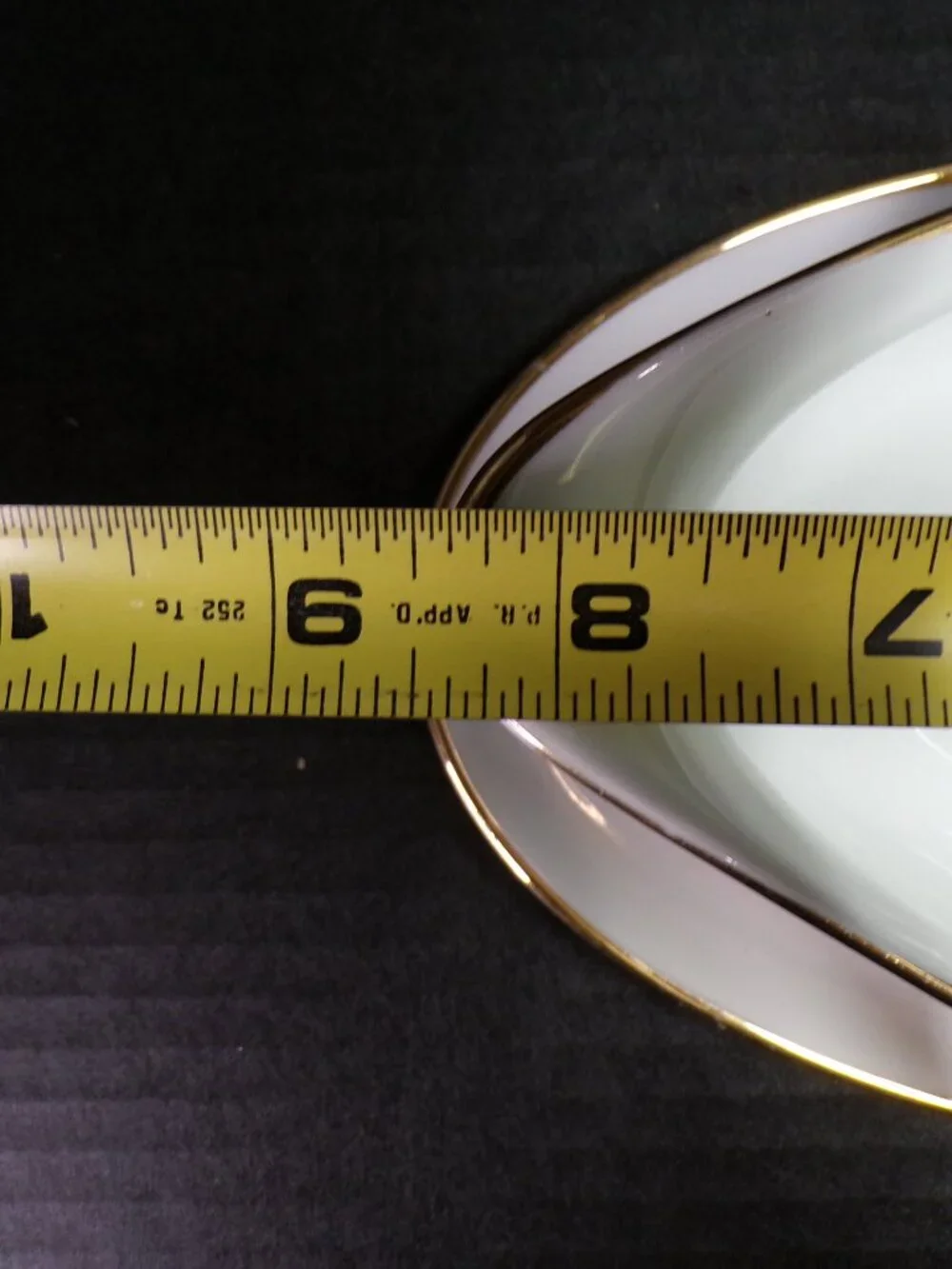 Vintage Gravy Boat with Attached Underplate Bavaria Superior Karat Gold Trim